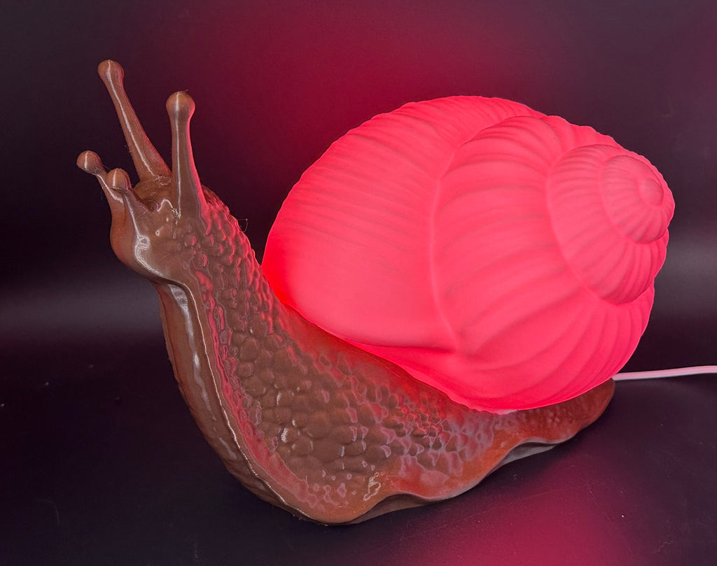 Snail LED Lamp in Choice of Colours for Bedroom, Living Room, etc.