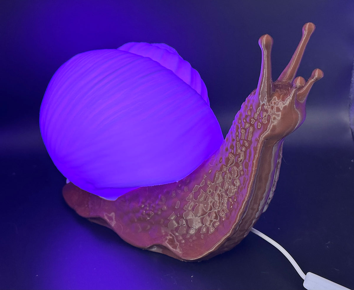 Snail LED Lamp in Choice of Colours for Bedroom, Living Room, etc.