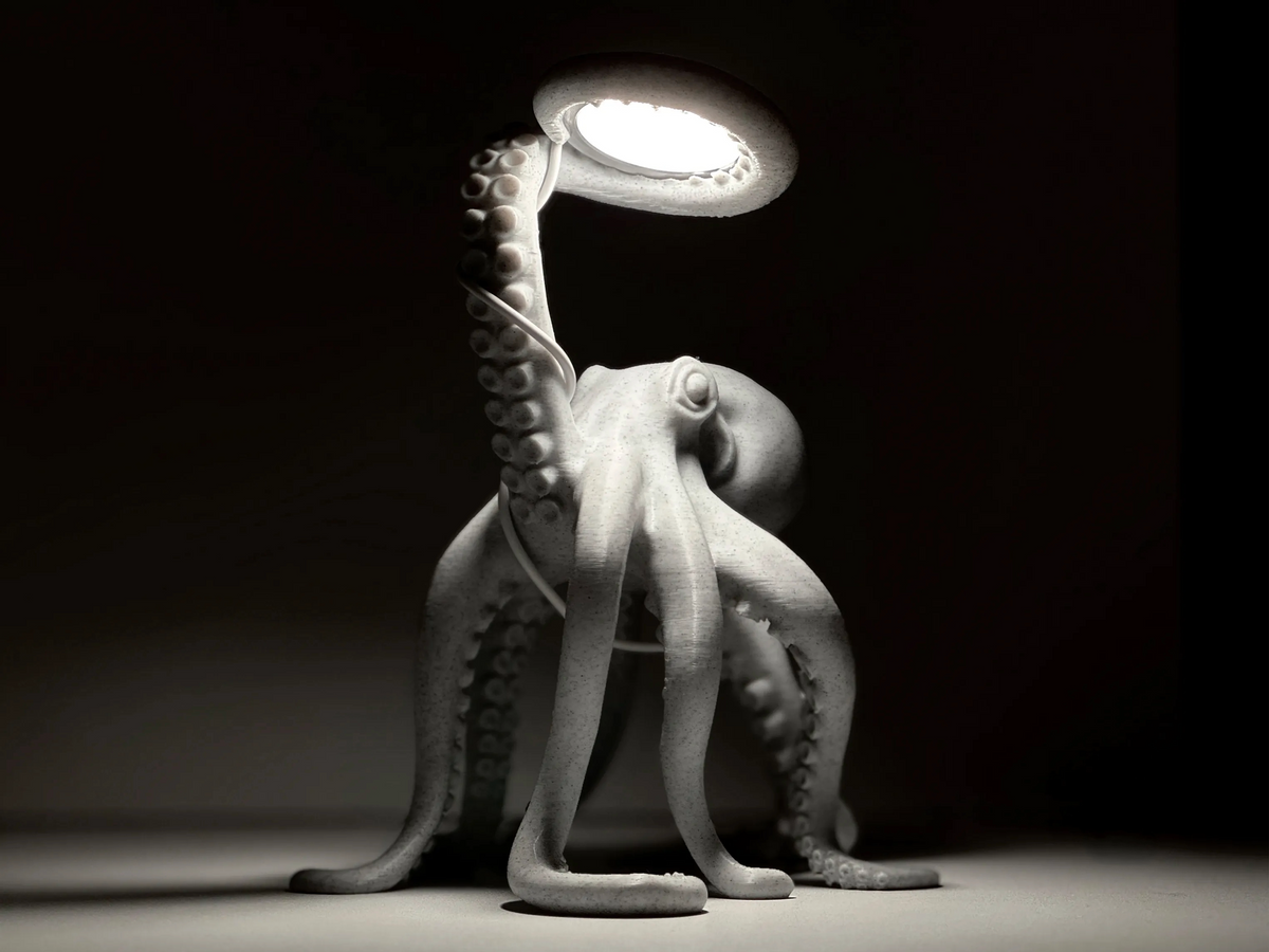 Octopus LED Table Lamp in Choice of Colours