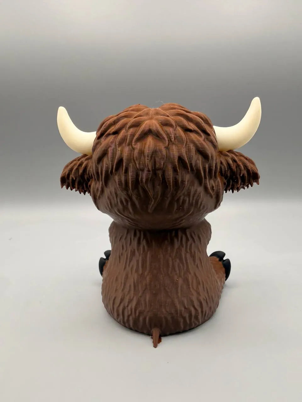 Grumpy Highland Cow